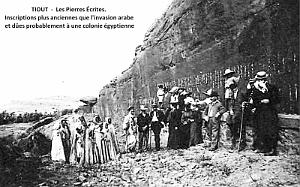 TIOUT - PIERRES ECRITES - PROBABLEMENT EGYPTIENNES